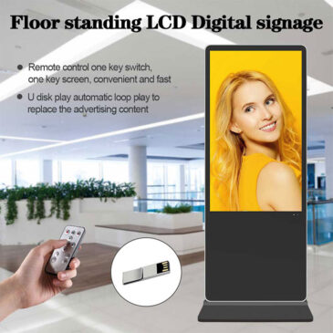 What are the components of a digital signage system?