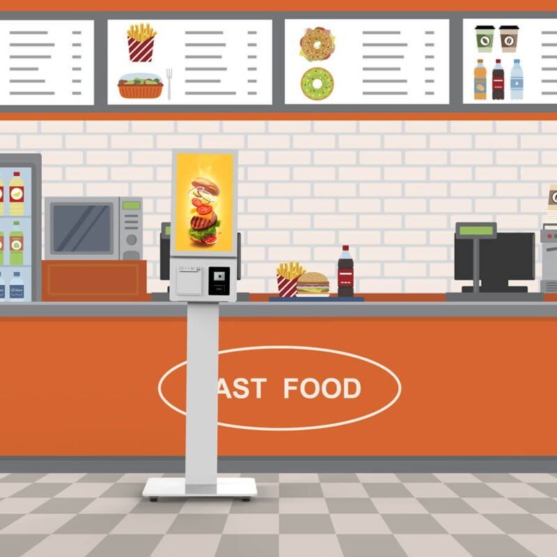 Retail Self-Ordering Kiosk